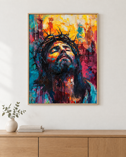 Jesus med törnekrona